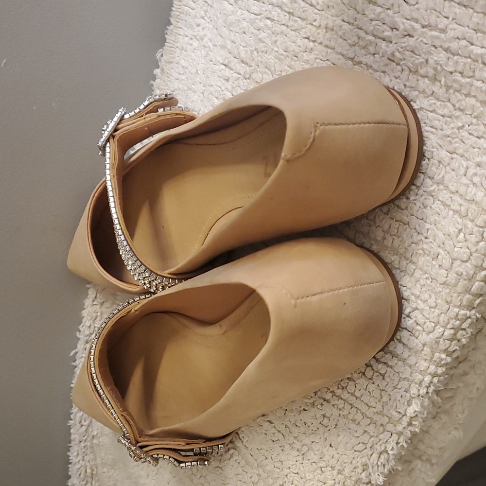 Schutz Tishara ballerina flat sparkly Rhinestones - Picture 5 of 5